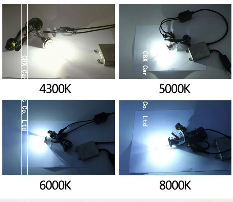HID ксеноновая лампа стандартный 35 Вт AC H1 H3 H7 H8 H9 H11 HB3 HB4 880 4300 K 8000 Замена для