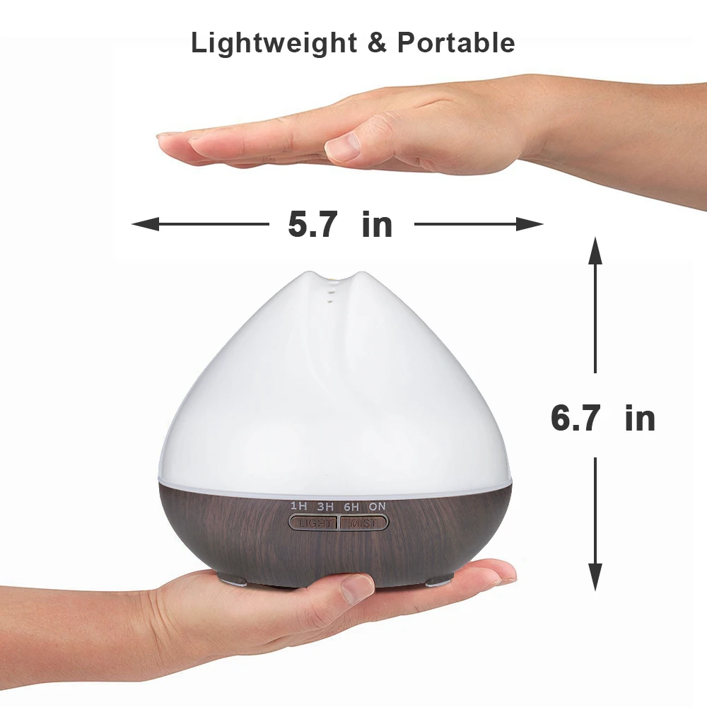 Kaufen WiFi Smart Ultraschall luftbefeuchter fernbedienung Büro Ätherisches Öl Aroma Diffuser kühlen Nebel Maker Schlafzimmer 550ml Kapazität