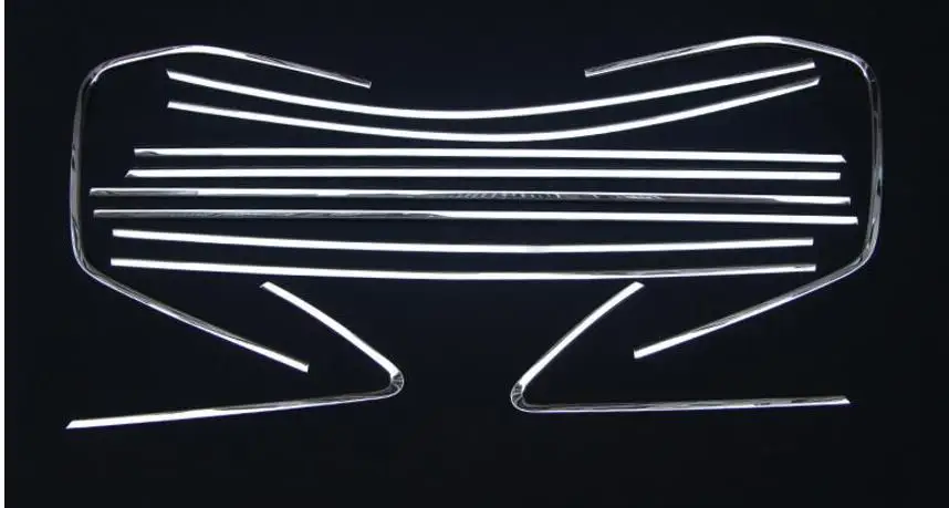 

High quality Stainless Steel Window Trim Cover Exterior Body Decoration For Volkswagen Touran L 2016-2018 Chrome Car-Styling