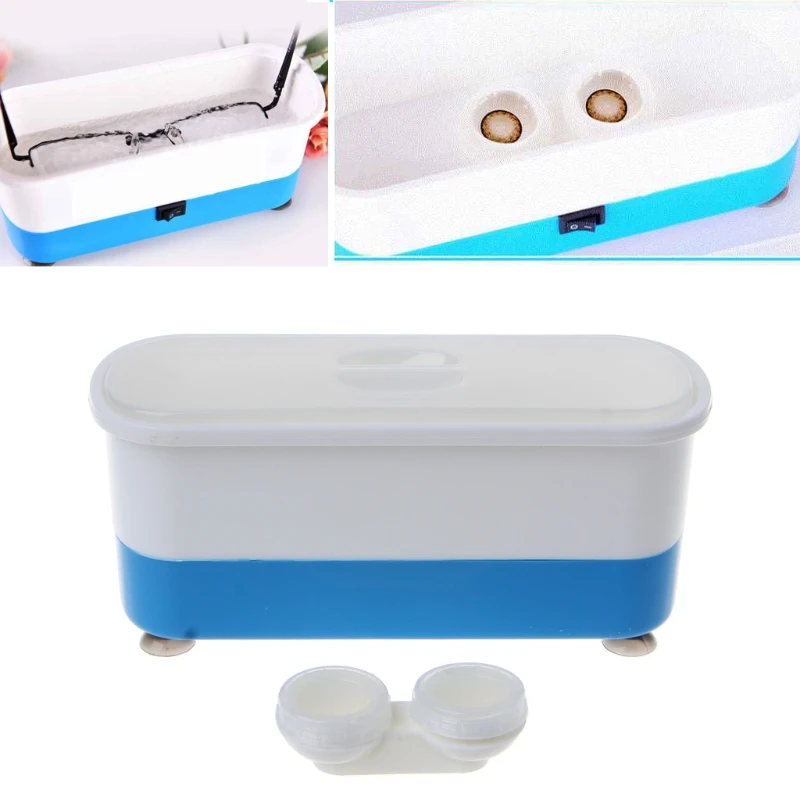 

Two-in-one Professional Contact lenses Eyeglass Ultrasound Wave Washing Cleaner 10166