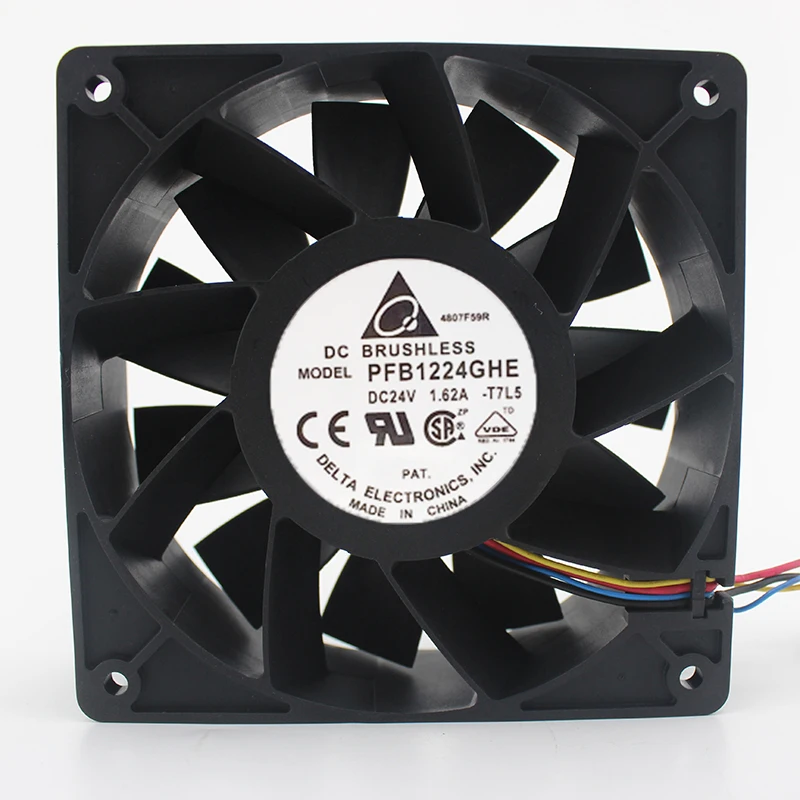 

Brand new original PFB1224GHE 12038 24V 1.62A 12cm Air volume Inverter fan