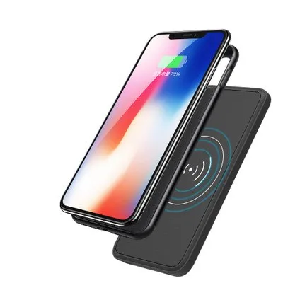 5000 mAh Ци Беспроводное зарядное устройство для samsung galaxy S10 внешний Батарея