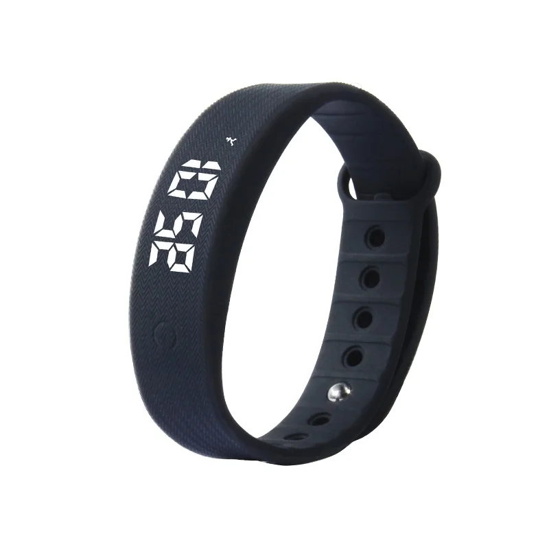

Gesture Start Smart Band Pedometer Sports Watch Calories Pedometers Unisex Fitness LED Step Counter For Outdoor Walking Running