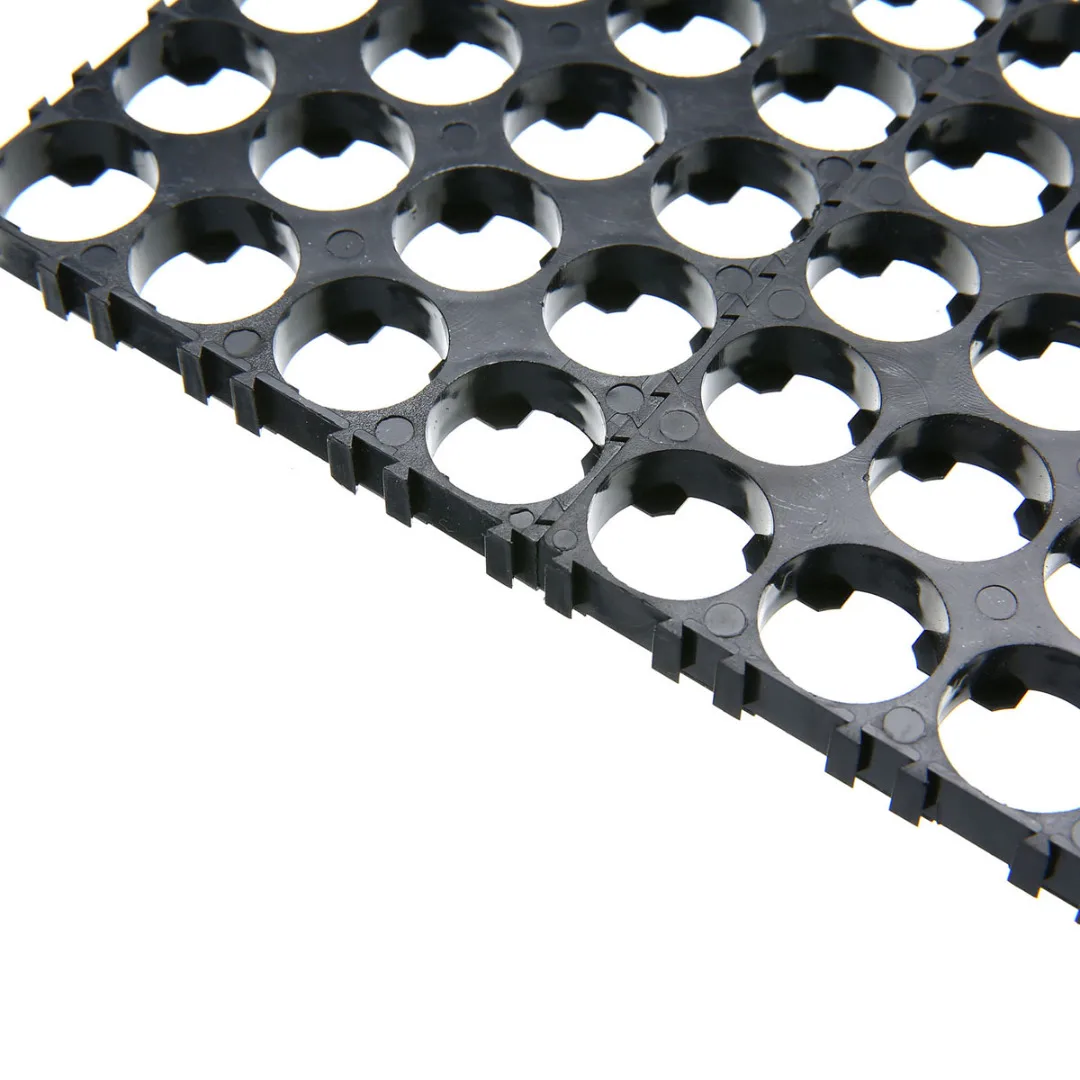Onsale 10Pcs 4x5 Cell Battery Spacer 18650 Battery Radiating Shell Pack Plastic Heat Holder Bracket