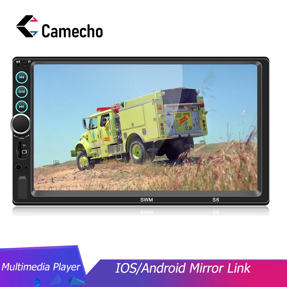 

Camecho Universal 2 Din Car Radio Bluetoot MP5 Multimedia Player FM Mirror Link Video Player Audio Stereo With Remote Control