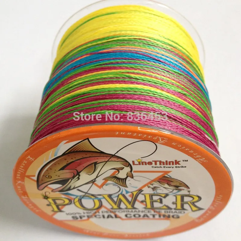 Braided fishing line 300m Multi Color Super Strong Japan Multifilament PE braid line 10 20 30 40 60 80 100LB (3)