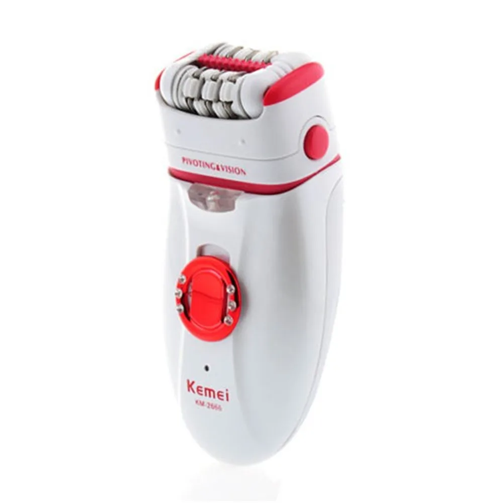 

Kemei Women Personal Electric Lady Hair Remover Trimmer Razor Shaver Epilator Depilator Shaving Machine Double Head
