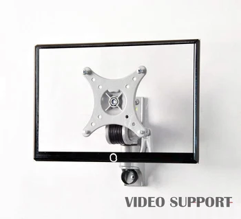 

10-27 inch LCD LED Monitor Holder TV Wall Mount Full Motion Swivel Tilt Bracket WLB273