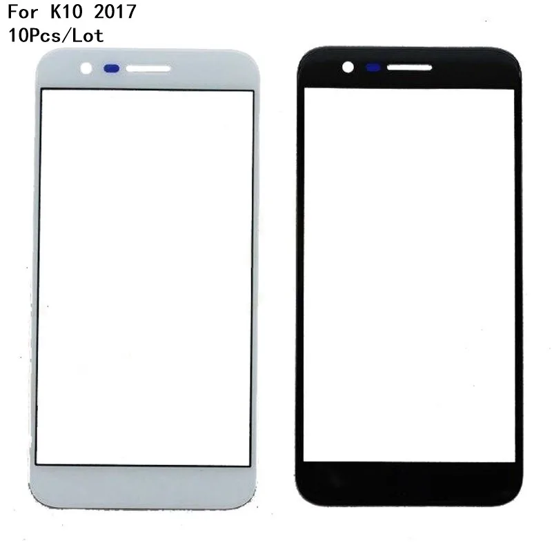10 шт./лот передняя панель для LG K10 2017 K X400 K20 Plus LV5 M250 сенсорный экран жк дисплей