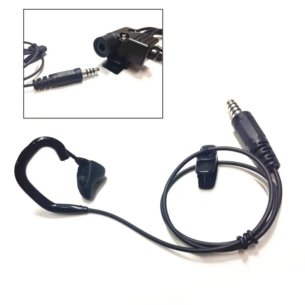 YIDATON наушники шумоподавляющие NATO Plug для U94 PTT BAOFENG MOTOROLAE YAESU KENWOODE | Мобильные