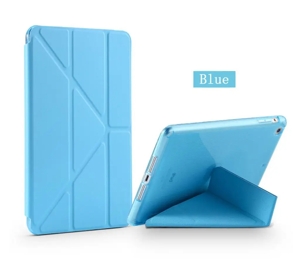 Чехол для Apple iPad mini 1 2 3 ZAIWJ ТПУ смарт чехол с подставкой сна/пробуждения