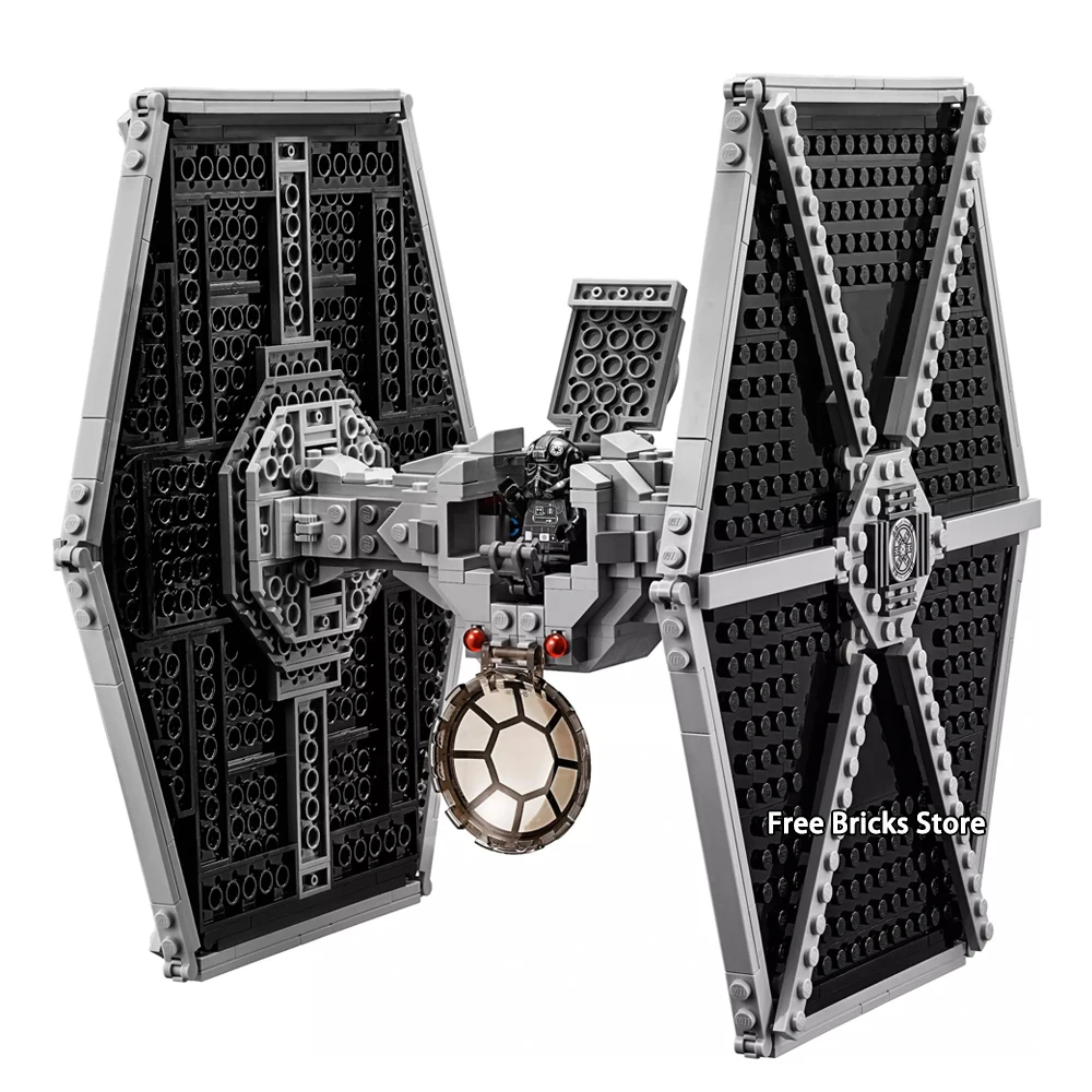 Fit Star Series Wars 75211, имперские фигурки истребителя галстука, 75101, сделай сам, развивающие строительные блоки, игрушки для детей, подарки, Bela 10900