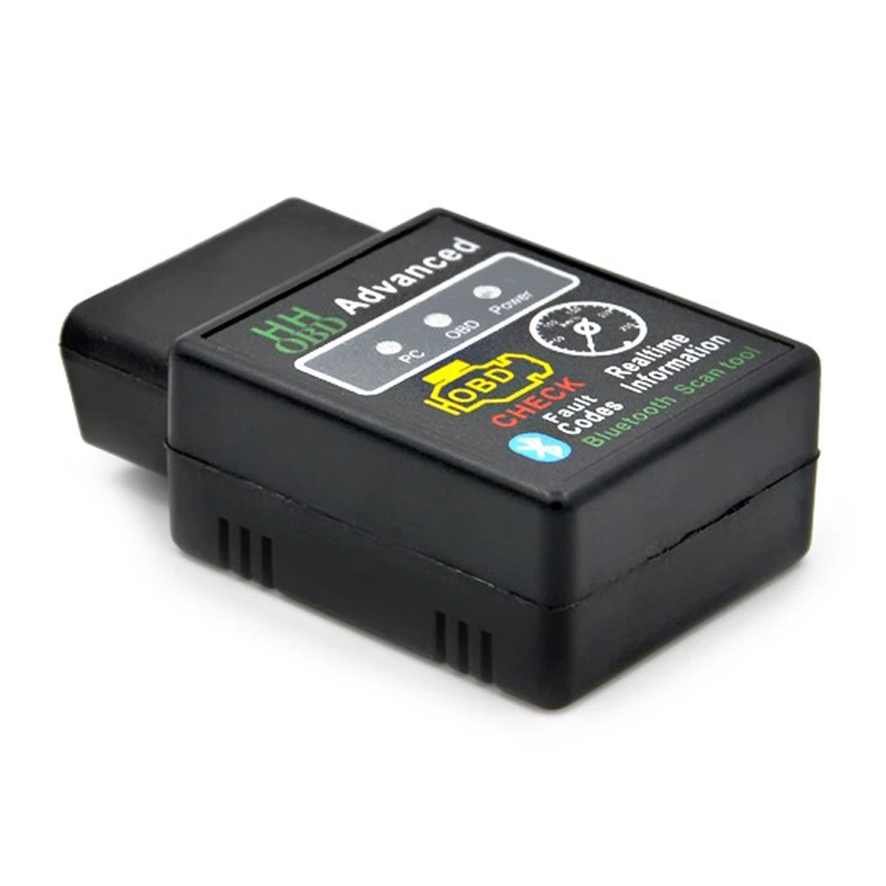 HH OBD Mini ELM327 Bluetooth V2.1 OBD2 диагностический сканер elm 327 Bluetooth OBD II диагностический инструмент устройство сканирования данных в реальном времени