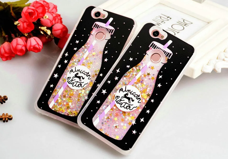 WHAY Quicksand Nova Cases for Huawei Nova Case Glitter Silicon Cute Cases For Huawei Nova Case Shockproof        (4)