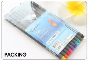 

Sipa 10 Colors Fineliner Sketch Markers Set For School Student Painting Manga Marker Pen Stationery Write Sketch Art Supplies