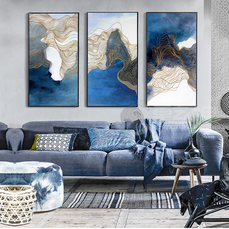 3 шт. настенные картины для гостиной|decoration for living room|canvas paintingpicture posters |