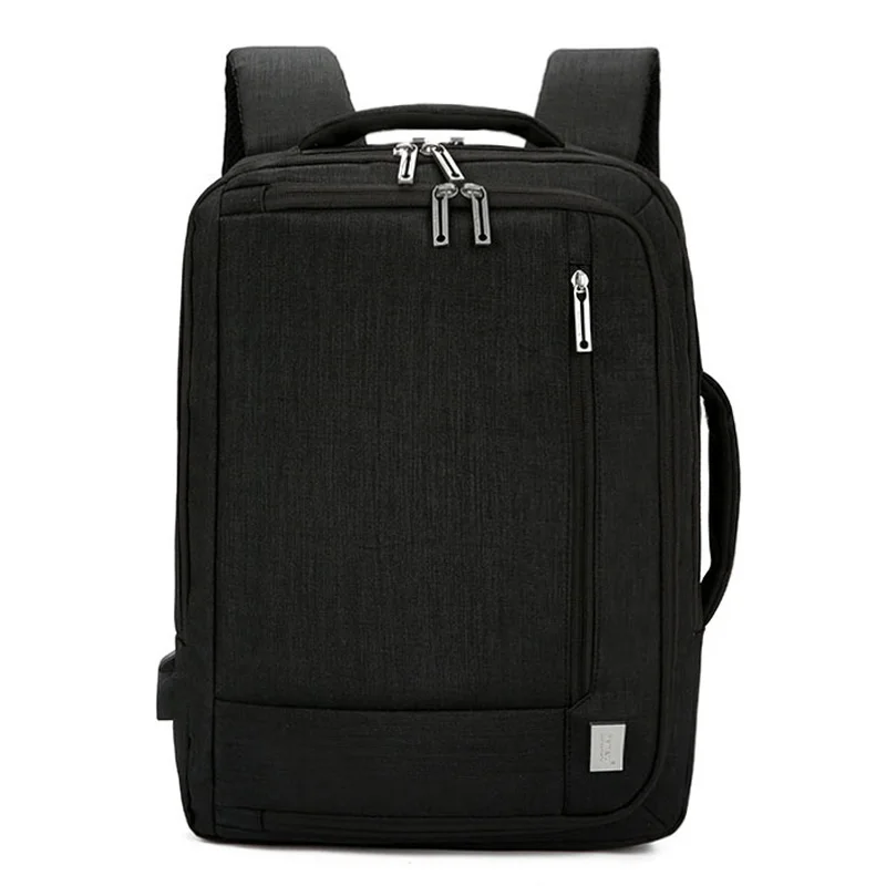 

Luxury Double Handle Design Men Backpack High Quality Waterproof Oxford Backpack Male Large Capacity 15inch Laptop Backpack