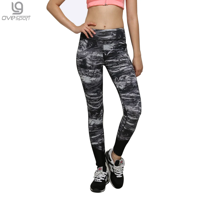 

3 Colors Sexy Women Pants Fitness Sporting Pants With Stars Workout Leggins High Waist Elasticity For Female Jeggings Leggins