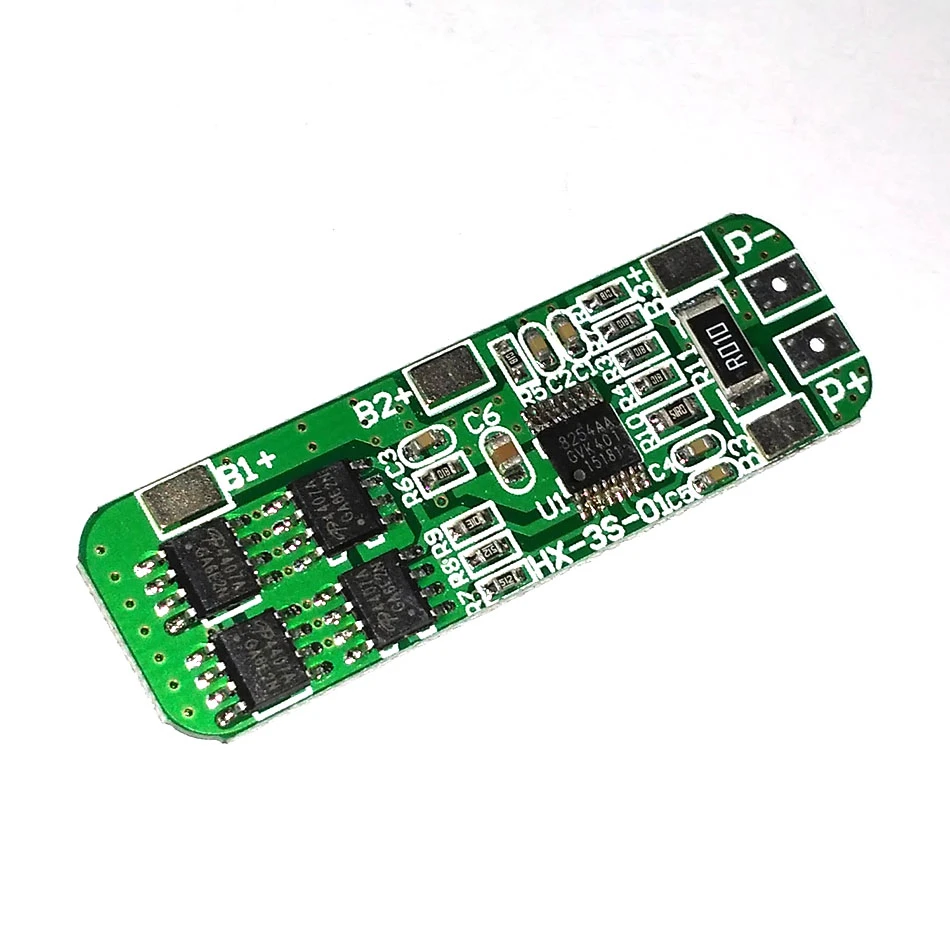 

3S 6A Li-ion Lithium Battery 18650 Charger Protection Board Module 10.8V 11.1V 12.6V Wholesale