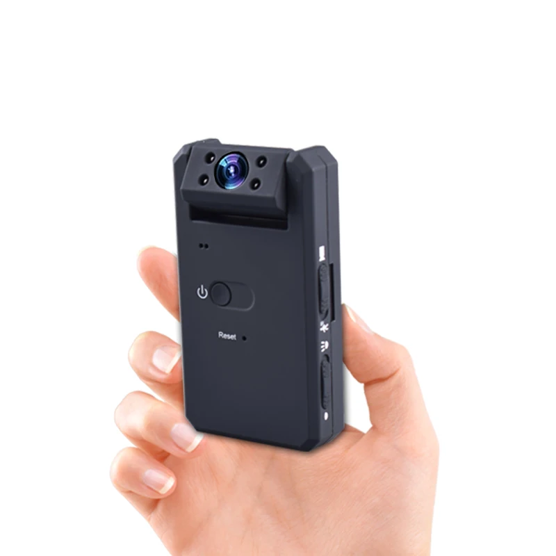 

120degree Wide Angle 180 Rotate Mini Camera Camcorder 1080P Night Vision Video Recorder Motion Detection with Stand holder
