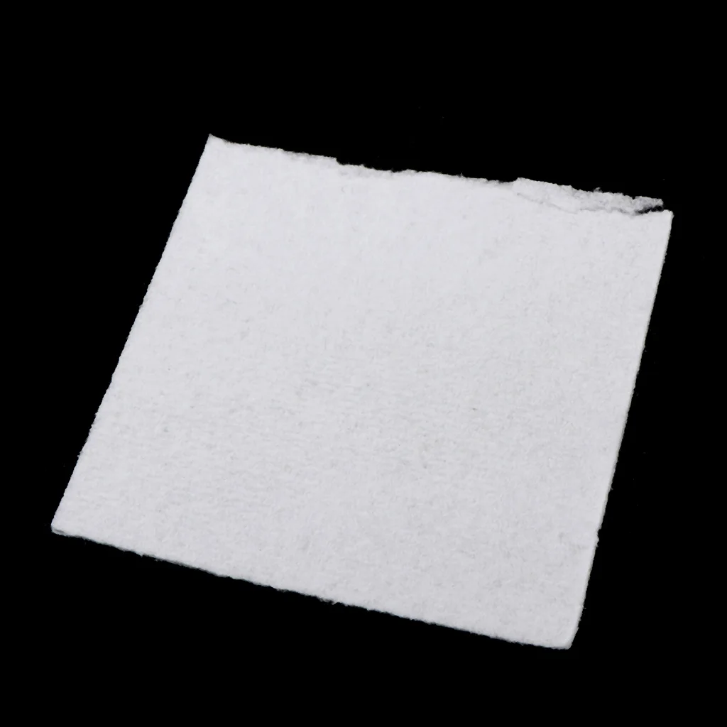 10 Sheets Microwave Kiln Glass Fusing Paper Ceramic Fiber White for Glass Art Jewelry Making