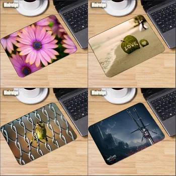 

Mairuige Sencery Art Pattern Desk Mat Flowers Birds and Beach Cute Table Mat Mousepad for Gaming Pad Mouse Laptop Diy Mouse Mat