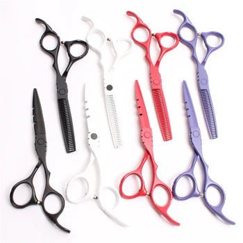 

5.5" 16cm Japan Engraving Brand Hairdressing Scissors Thinning Scissors Cutting Shears Professional Hair Scissors Add Bag C1010