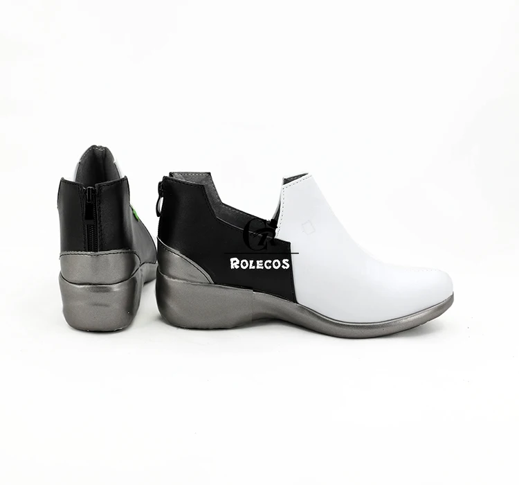 femininos jogo cosplay sapatos brancos