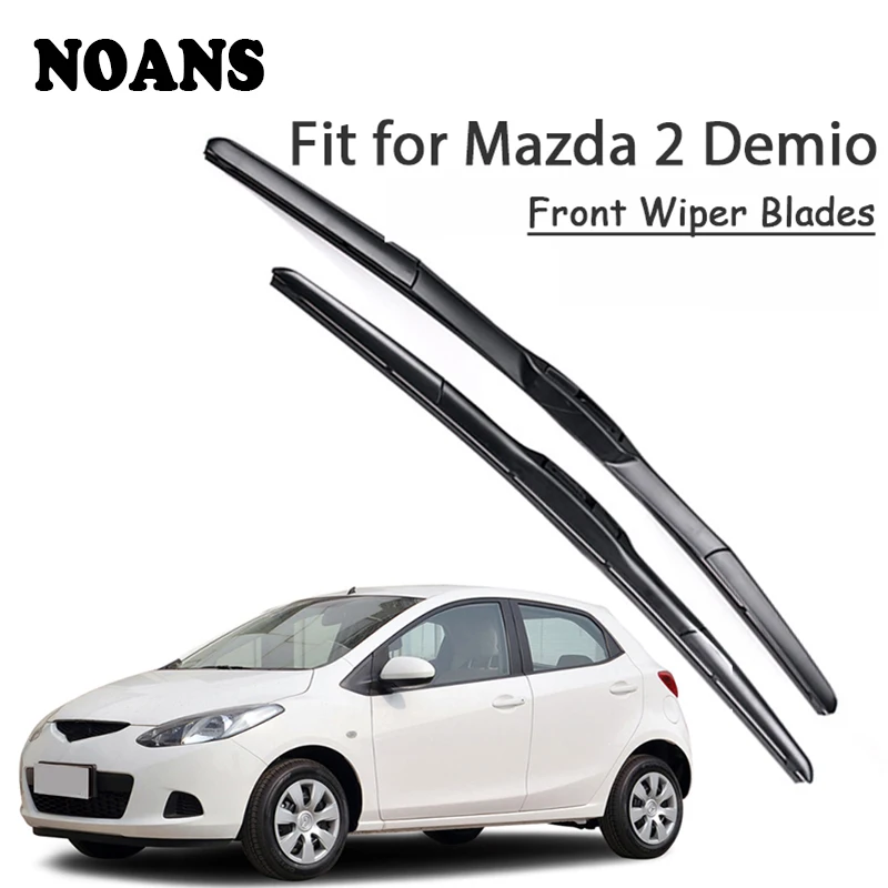 NOANS щетка стеклоочистителя для автомобиля для Mazda 2 Demio DY DE DJ-2002 переднее лобовое стекло оригинальные чистящие полоски аксессуары
