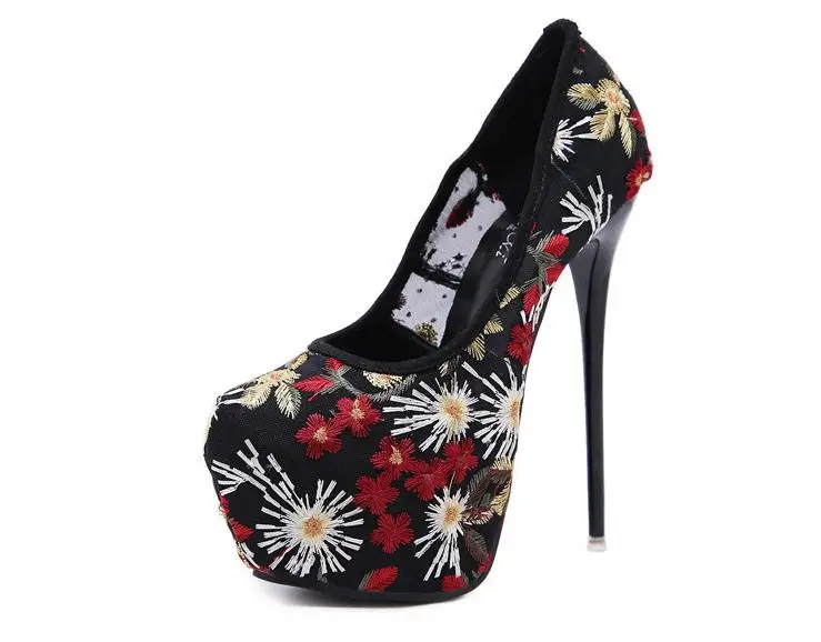 

2019 chaussures femme ete shoes woman zapatos de mujer women zapatillas high heels sapato feminino pumps nouveau retro style