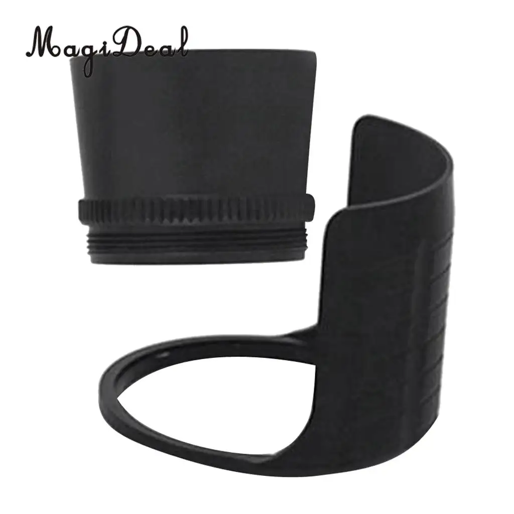 MagiDeal 2 Pieces Front and Rear Aluminum Archery Compound Bow Sight Scope Sun Shade