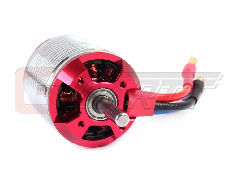 

Ormino Helicopter 3D Brushless Motor HF600S 1220KV For 550/600 Align alternatives Trex RC Helicopter Red Color Wtih Case