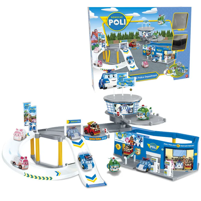 В наличии Лидер продаж деформации вагон полицейский perley тема стоянке головоломки детские развивающие игрушки для детей игрушка