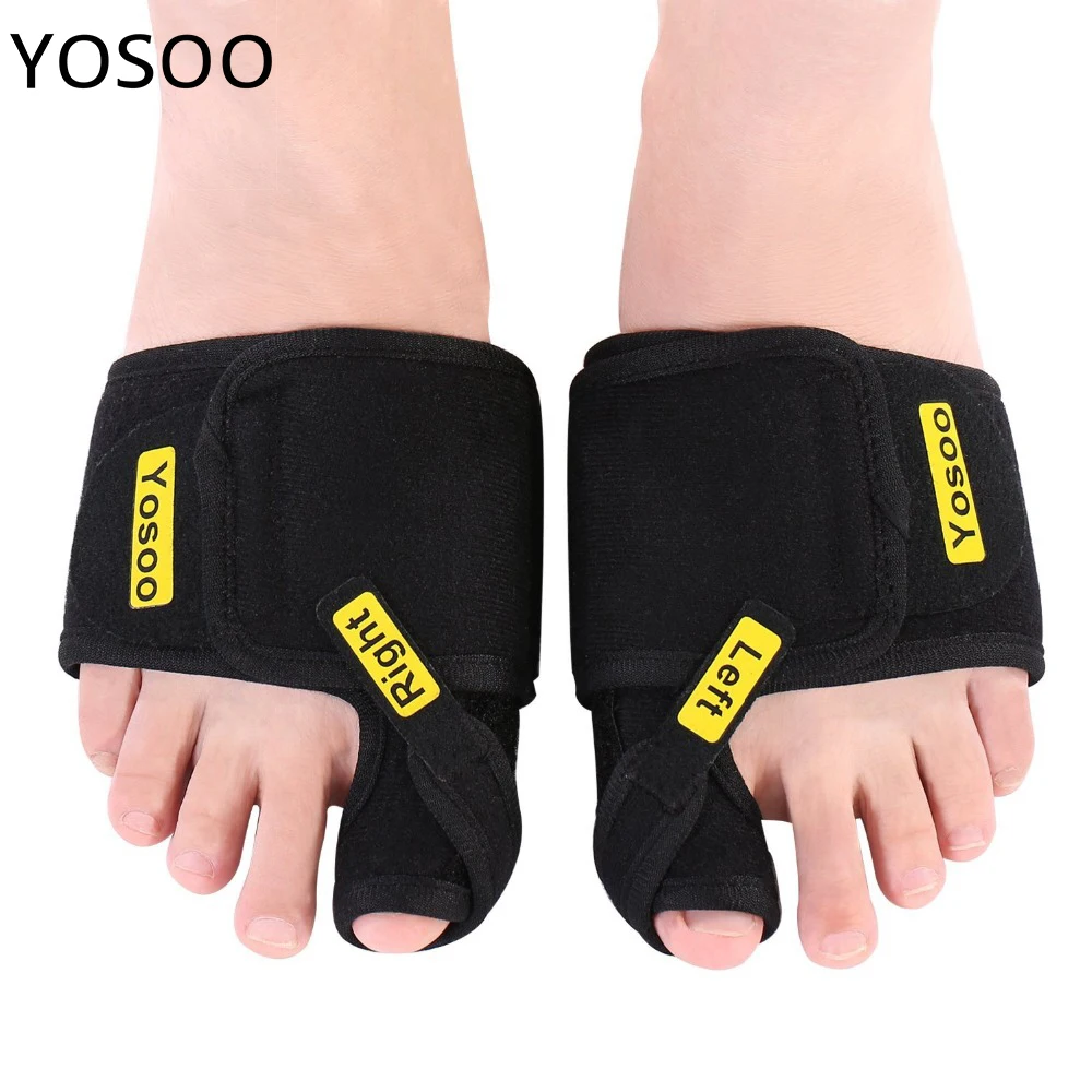 Yosoo Braces 1 Pair Bunion Posture Corrector Splint Big Toe Orthotics