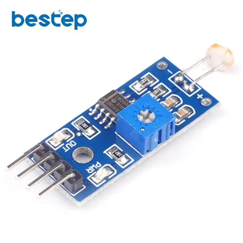 

LM393 4Pin Photoresistor Sensor Light Detection Sensor Module