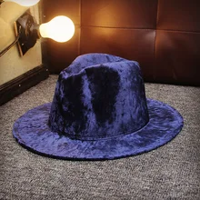 Новая осенне-зимняя Вельветовая Vlveteen большая полевая Панама для женщин, одноцветная Рыбацкая Кепка большого размера, уличные солнечные шляпы-зонтики