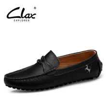 Clax Homme Mocassin Respirant Hommes de Mocassins Designer Plat En Cuir Souple Chaussures De Bateau de Mode Chaussures De Luxe Marque Ventes Chaudes