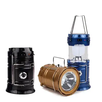 

USB Rechargeable Aluminum LED Camping Tent Lantern Lamp Super Bright Waterproof Light chaeger for your phone Outdoor