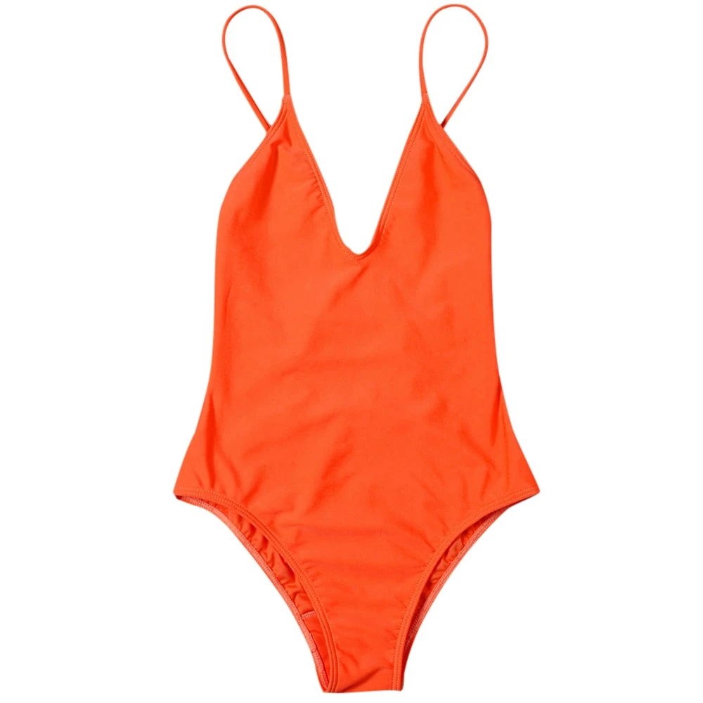 

Women Swimwear Sexy high cut One Piece Swimsuit Backless Swim Suit Thong Bathing suit female Swimwears