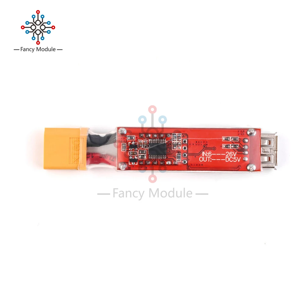 2S-6S Lithium Lipo Battery XT60 Plug to USB 5V Charger Converter Module Cellphone Mobile charger Adapter 01 (6)