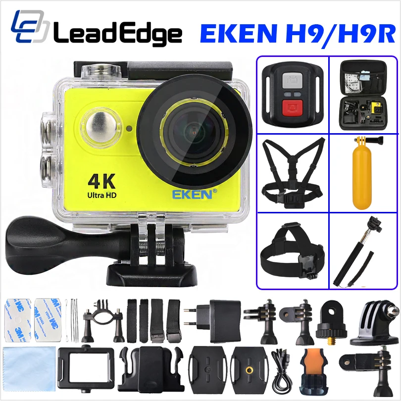 Prix pour Mise à jour! d'origine EKEN H9/H9R D'action caméra Ultra HD 4 K/25fps WiFi 2.0 "casque Cam sous-marine étanche Sport caméra Prix pour Mise à jour! d'origine EKEN H9/H9R D'action caméra Ultra HD 4 K/25fps WiFi 2.0 "casque Cam sous-marine étanche Sport caméra