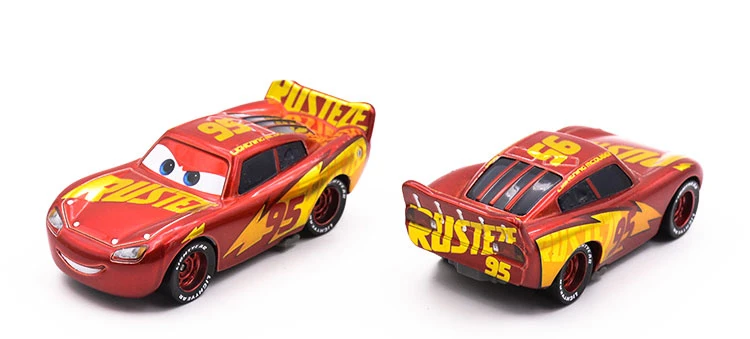 Disney Pixar Cars 3 Lightning McQueen Mater Huston Jackson Storm Ramirez 1:55 литые под давлением металлические детские игрушки для мальчиков модель автомобиля фигурки