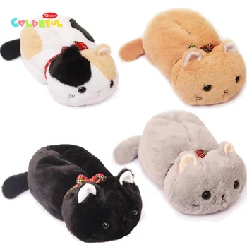 

1pc 30cm Creative Kitten Car Towel Box, Living Room Lovley Plush Cat Tissue Box, Napkin Box Stuffed Sof Home Decoration