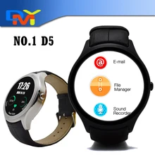 Neueste Upgrade-Version NO. 1 D5 Uhr Bluetooth Smartwatch Smart Band Digitaluhr Begleiter iOS Android Unterstützung GPS Herzfrequenz