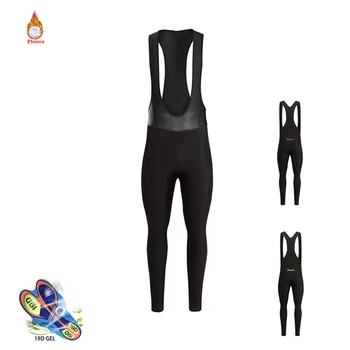 

Ralvpha 2019 Cycling Pants Man's Mtb Bike Trousers Winter Fleece Warm Bicycle Bib Pants Women Padded Cyling Long Pant Bib Tights