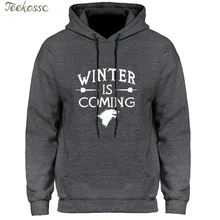 Толстовка "Игра престолов" для мужчин,, зима, осень, флисовая, теплая, с капюшоном, толстовка, волк, приталенная, легкая, толстовки для мужчин, s для геймеров