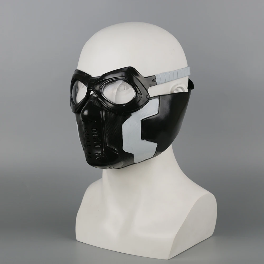 Капитан 3 Америка зимний солдат Косплей Puntelli Maschera di Хэллоуин/карнавальные