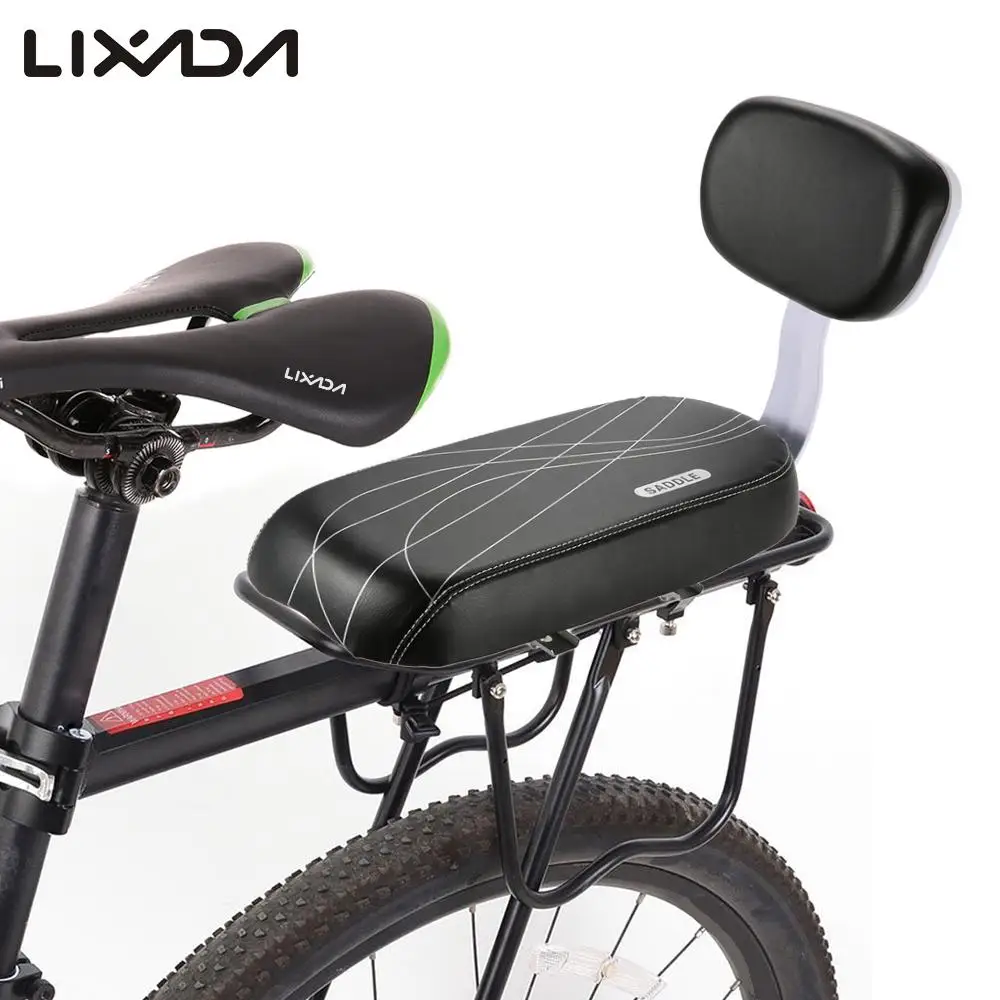 Bicycle Child Seat PU Leather Cover Bike Rack Cushion for Kid's Bicycle