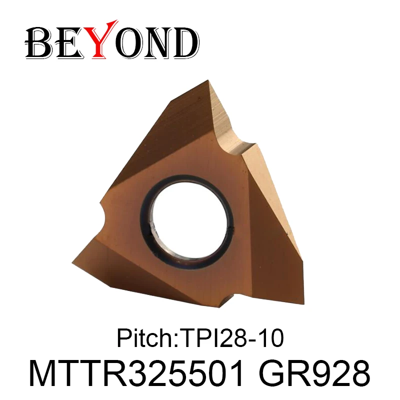 

TT32R5501 GR928/MTTR325501 GR928.Vertical universal thread blade pitch TPI28-10,D 9.525,T 3.18,R0.2 partialprofile 60