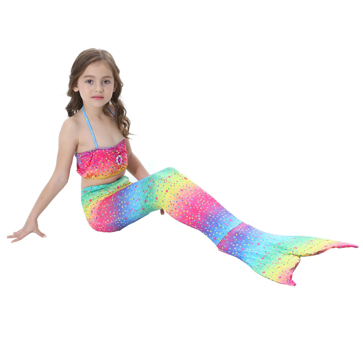 

Children Mermaid Tail Kids Girls Cosplay Costumes Swimming Mermaid Tail Mermaid Swimsuit Tail Only No Monofin